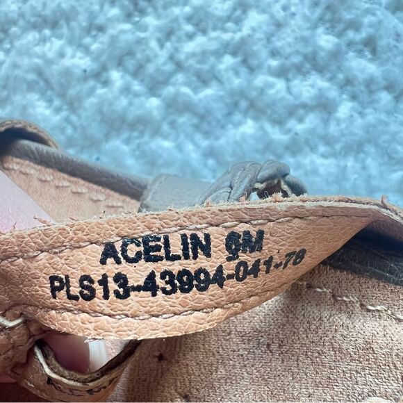 Yuu Acelin Brown Braided Strappy Slide Sandals Slip On Women’s SZ 6 - Picture 8 of 13